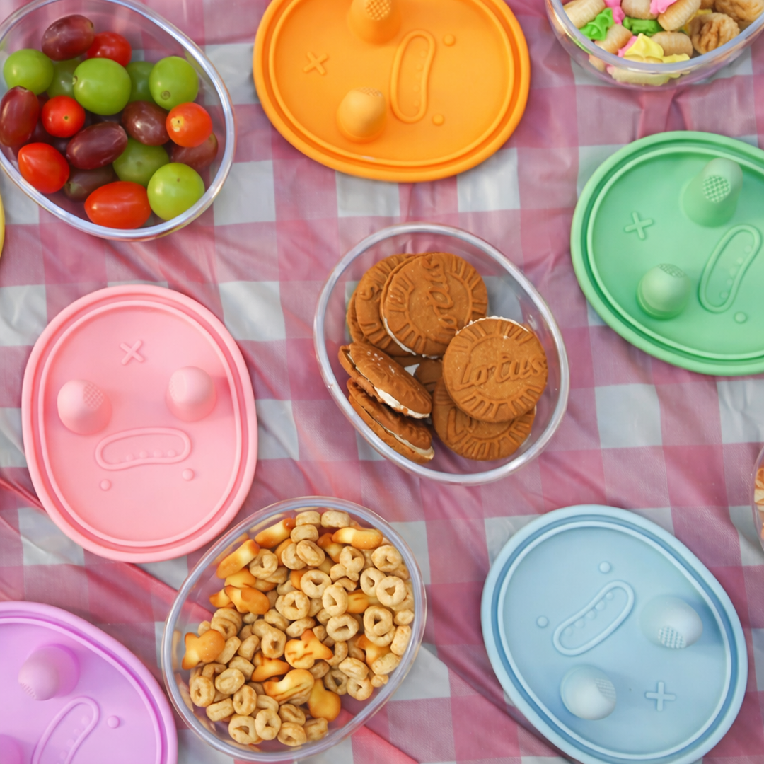 Recipiente Antimanchas para Snacks