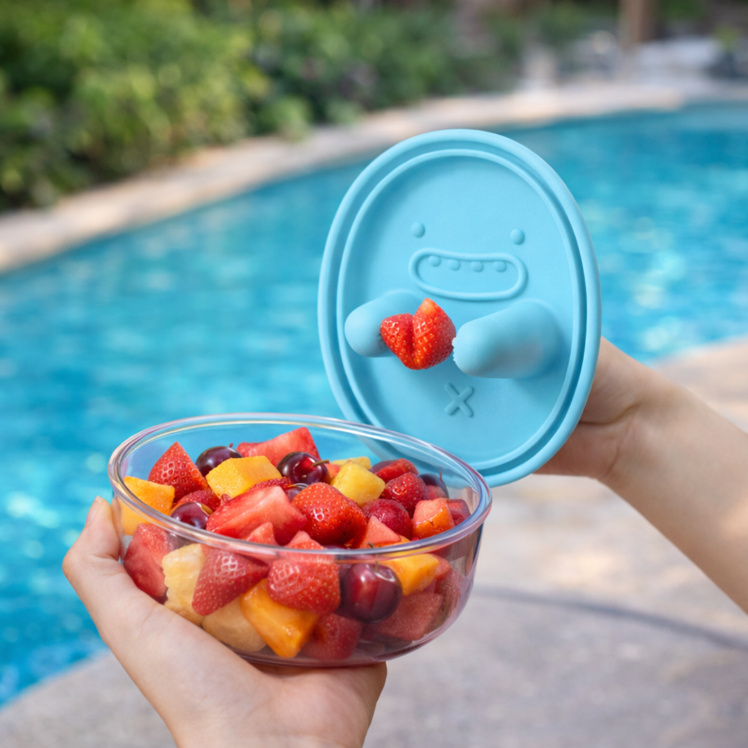 Recipiente Antimanchas para Snacks